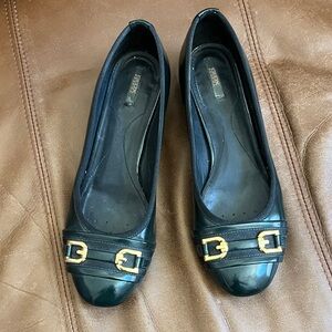 Geox patent leather shoes